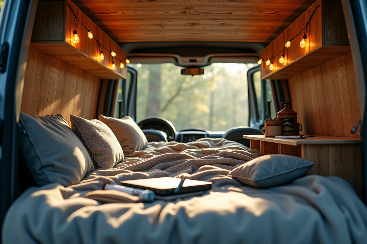 van camping